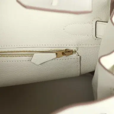 HERMÈS Pre-owned Hermes Birkin 30 Mushroom Togo Gold Hardware | Thumbnail 9 HERMÈS Pre-owned Hermes Birkin 30 Mushroom Togo Gold Hardware | Thumbnail 9