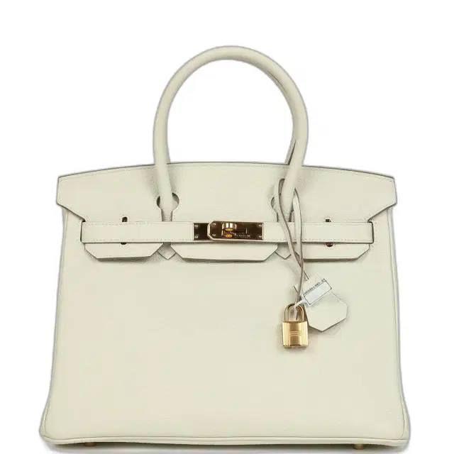hermes Pre-owned Hermes Birkin 30 Mushroom Togo Gold Hardware