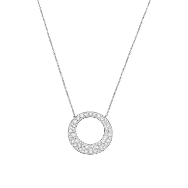 Memoire Mémoire Eternal Star 18K White Gold Diamond Pendant Necklace by The Solist