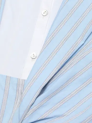 Cinq à Sept Women's Evie Viviette Striped Midi-Shirtdress | Thumbnail 7 Cinq à Sept Women's Evie Viviette Striped Midi-Shirtdress | Thumbnail 7