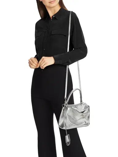 Balenciaga Women's Rodeo Embossed Leather Top Handle Bag | Thumbnail 2 Balenciaga Women's Rodeo Embossed Leather Top Handle Bag | Thumbnail 2