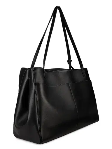 Balenciaga Women's Rodeo Leather Tote Bag - Black | Thumbnail 4