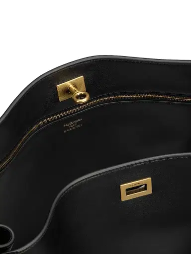 Balenciaga Women's Rodeo Leather Tote Bag - Black | Thumbnail 5