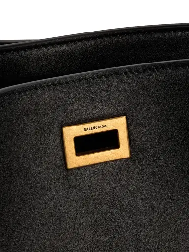 Balenciaga Women's Rodeo Leather Tote Bag - Black | Thumbnail 7