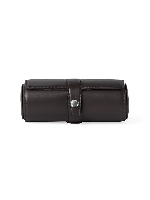 Brunello Cucinelli Smooth Calfskin Watch Holder - Rust Brown