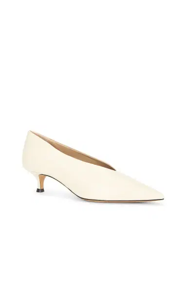 Le Monde Béryl Babouche Leather Kitten Heel | Thumbnail 2 Le Monde Béryl Babouche Leather Kitten Heel | Thumbnail 2