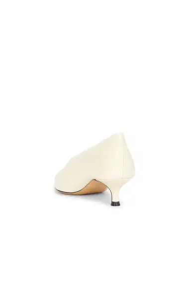 Le Monde Béryl Babouche Leather Kitten Heel | Thumbnail 3 Le Monde Béryl Babouche Leather Kitten Heel | Thumbnail 3