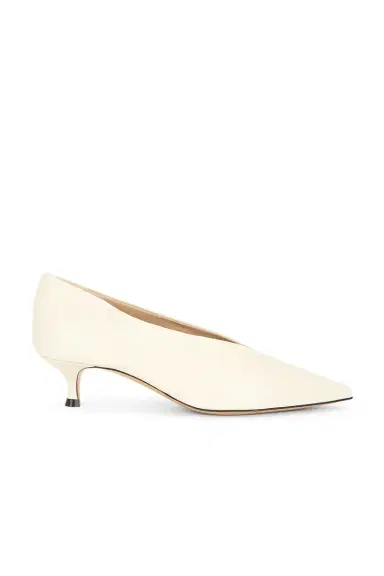 Le Monde Béryl Babouche Leather Kitten Heel | Thumbnail 1 Le Monde Béryl Babouche Leather Kitten Heel | Thumbnail 1