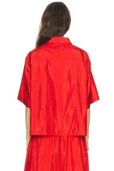 Jil Sander Short Sleeve Button Up Top | Thumbnail 3 Jil Sander Short Sleeve Button Up Top | Thumbnail 3