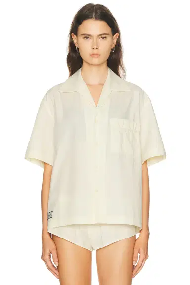 Entire Studios Short Sleeve Pajama Shirt | Thumbnail 2