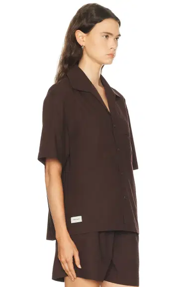 Entire Studios Short Sleeve Pajama Shirt | Thumbnail 2