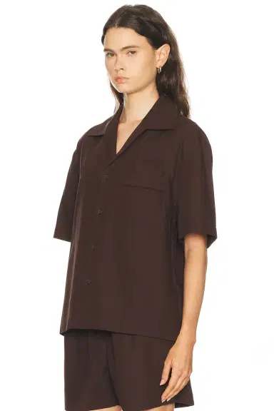 Entire Studios Short Sleeve Pajama Shirt | Thumbnail 3