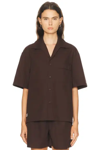 Entire Studios Short Sleeve Pajama Shirt | Thumbnail 1