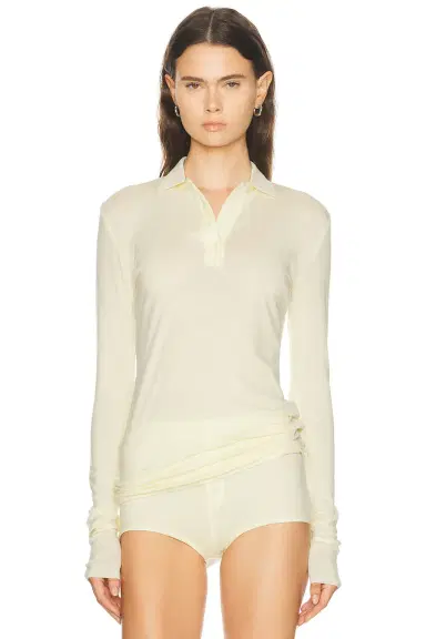 Entire Studios Long Sleeve Polo Top | Thumbnail 1 Entire Studios Long Sleeve Polo Top | Thumbnail 1