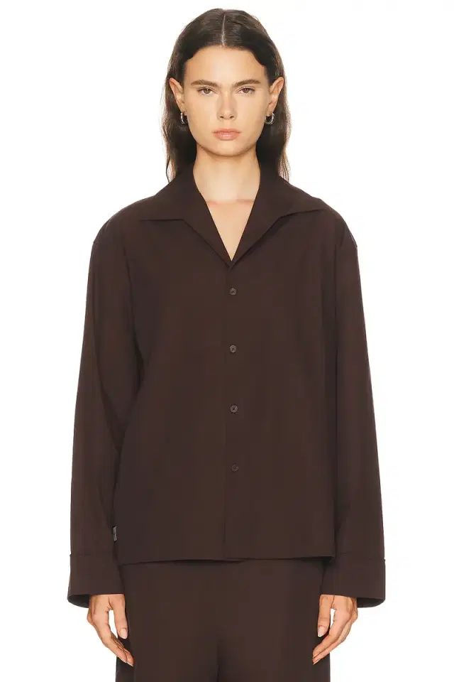 Entire Studios Long Sleeve Pajama Shirt
