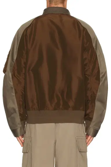 Sacai Cotton Chino x Nylon Twill Blouson | Thumbnail 3
