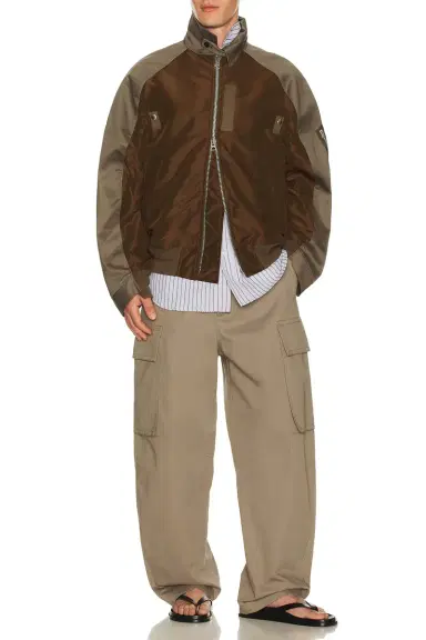 Sacai Cotton Chino x Nylon Twill Blouson | Thumbnail 4