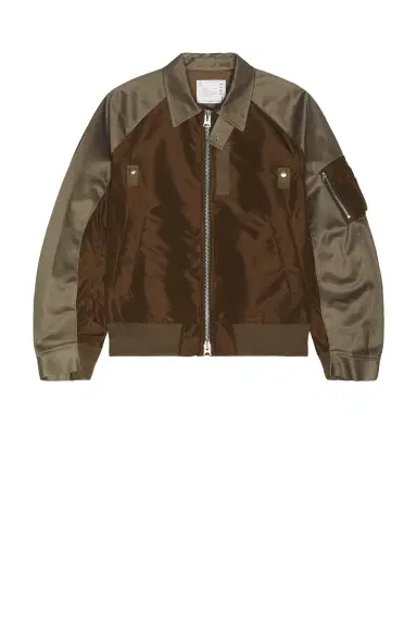 Sacai Cotton Chino x Nylon Twill Blouson | Thumbnail 5