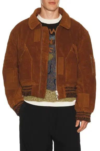 Story Mfg. Patchwork Grain Bomber | Thumbnail 1