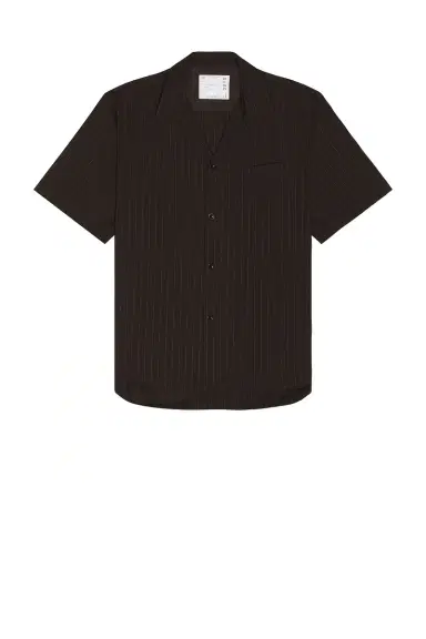 Sacai Chalk Stripe Shirt | Thumbnail 4 Sacai Chalk Stripe Shirt | Thumbnail 4