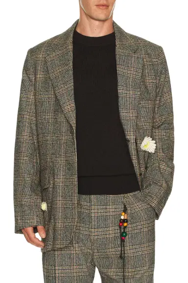 Song for the Mute Flower Square Blazer | Thumbnail 2 Song for the Mute Flower Square Blazer | Thumbnail 2