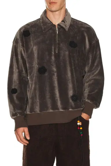 Song for the Mute Daisy Quarter Zip Jumper | Thumbnail 1