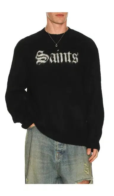 ALLSAINTS Saints Crew Sweater | Thumbnail 1 ALLSAINTS Saints Crew Sweater | Thumbnail 1