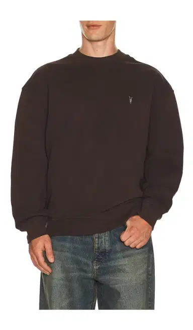 ALLSAINTS Asher Crew Neck Sweater | Thumbnail 1 ALLSAINTS Asher Crew Neck Sweater | Thumbnail 1