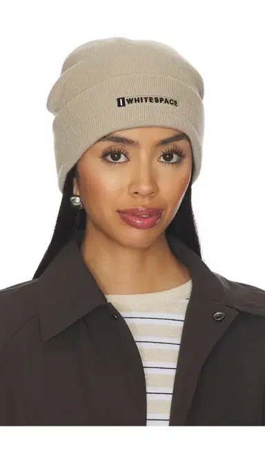 Whitespace Cashmere Knit Beanie | Thumbnail 1 Whitespace Cashmere Knit Beanie | Thumbnail 1