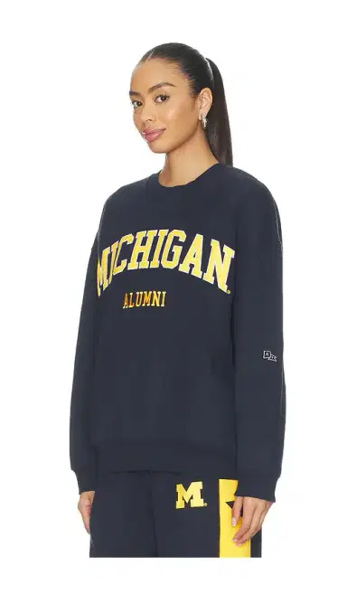 Hype and Vice Michigan Offside Crew Sweatshirt | Thumbnail 2 Hype and Vice Michigan Offside Crew Sweatshirt | Thumbnail 2