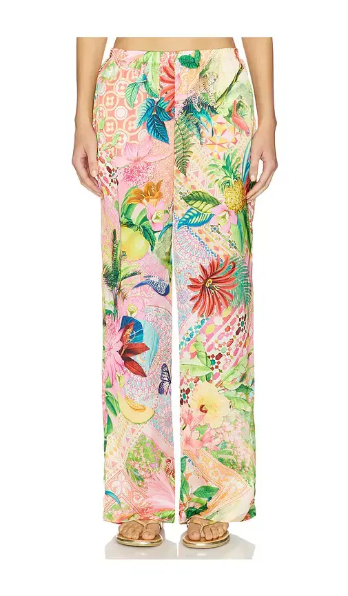 Luli Fama Elastic Waistband Pant