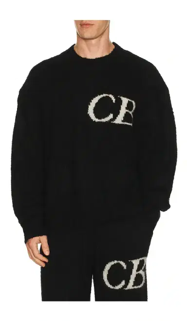 Cole Buxton Logo Knit Sweater | Thumbnail 1