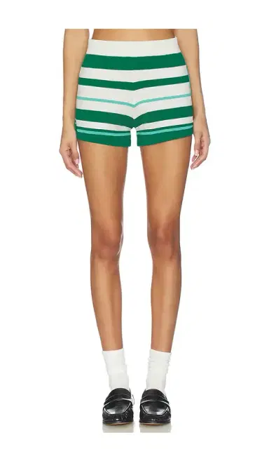 P.E NATION Retreat Stripe Knit Short | Thumbnail 1 P.E NATION Retreat Stripe Knit Short | Thumbnail 1