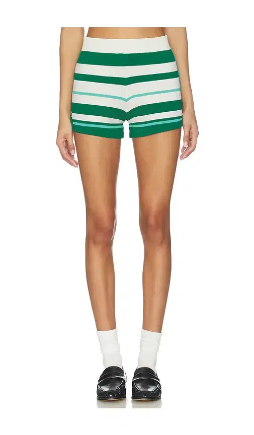 P.E Nation Retreat Stripe Knit Short