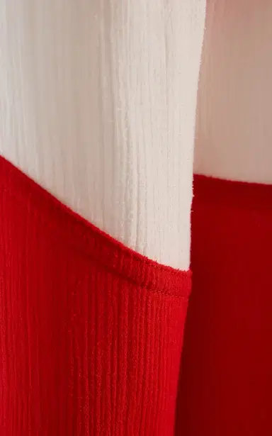 Bottega Veneta Cotton-Silk Crepe Midi Dress | Thumbnail 2