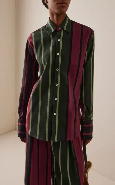 Marrakshi Life Exclusive French Cuff Cotton Shirt | Thumbnail 2