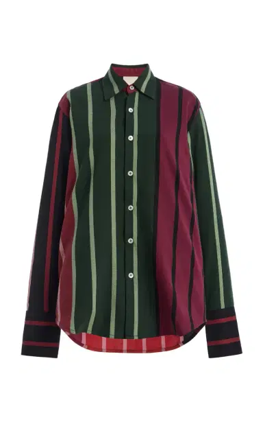 Marrakshi Life Exclusive French Cuff Cotton Shirt | Thumbnail 6