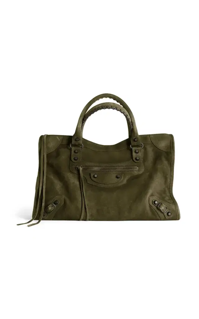 Le City Medium Suede Bag