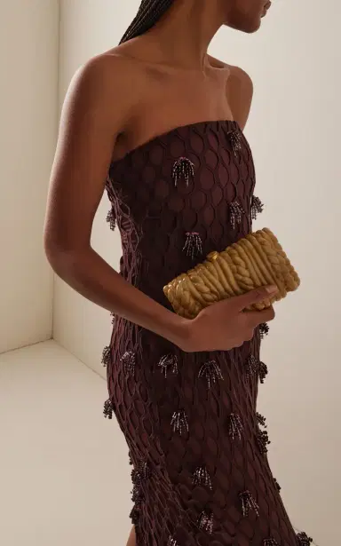 Cult Gaia Helene Acrylic Clutch | Thumbnail 2 Cult Gaia Helene Acrylic Clutch | Thumbnail 2