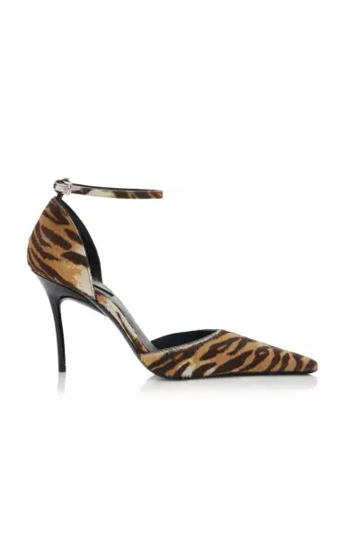 Alaïa Pony Hair D'Orsay Pumps | Thumbnail 1 Alaïa Pony Hair D'Orsay Pumps | Thumbnail 1