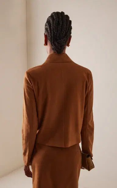 ARMA Emilla Goat Suede Jacket | Thumbnail 4 ARMA Emilla Goat Suede Jacket | Thumbnail 4