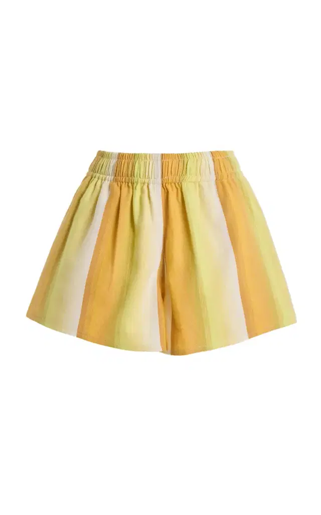The High-Waisted Cotton Shorts