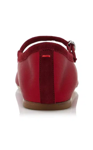aeyde Uma Satin Mary-Jane Flats | Thumbnail 5 aeyde Uma Satin Mary-Jane Flats | Thumbnail 5