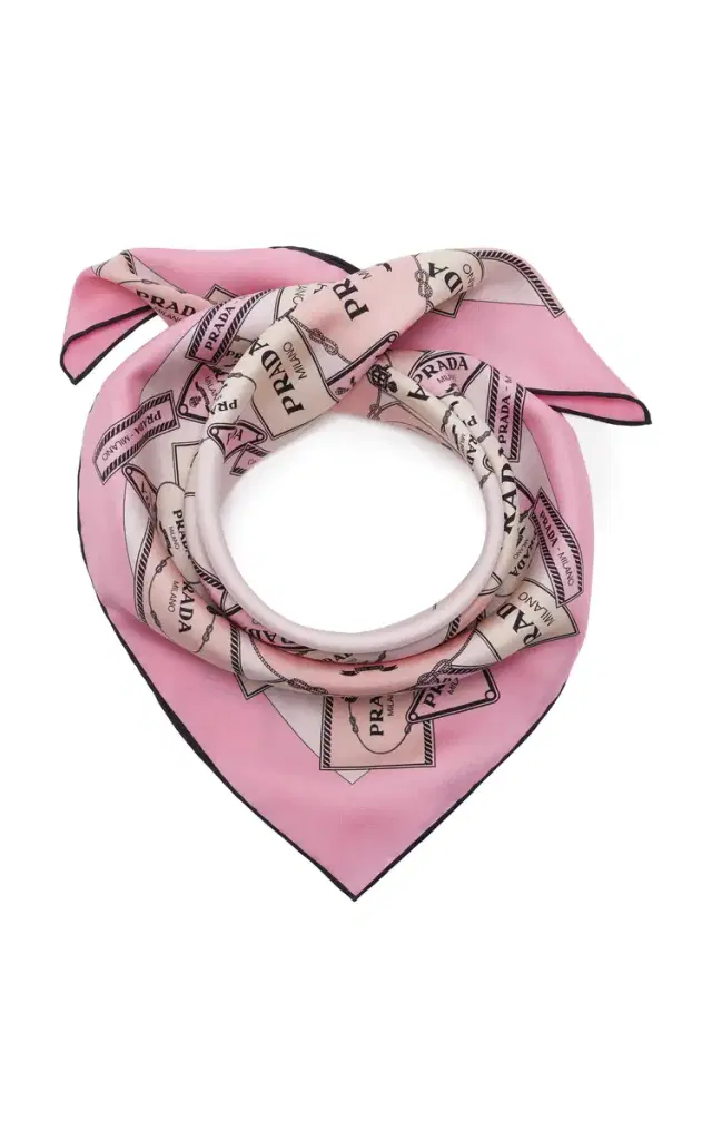 Heritage-Print Silk Twill Scarf