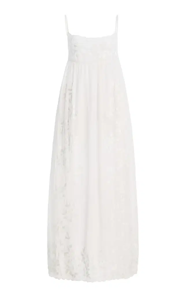 Jenine Cotton-SIlk Dress