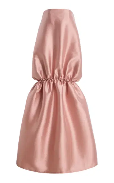 Greta Constantine Exclusive Riedel Flounce Satin Gown | Thumbnail 7 Greta Constantine Exclusive Riedel Flounce Satin Gown | Thumbnail 7