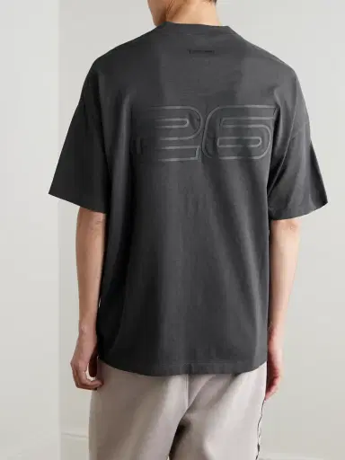 Fear of God Essentials 90s Oversized Logo-Print Cotton-Jersey T-Shirt - Men | Thumbnail 3 Fear of God Essentials 90s Oversized Logo-Print Cotton-Jersey T-Shirt - Men | Thumbnail 3