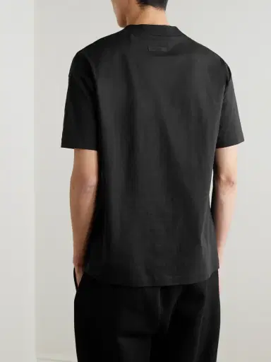 Fear of God Essentials Logo-Print Cotton-Jersey T-Shirt - Men | Thumbnail 3