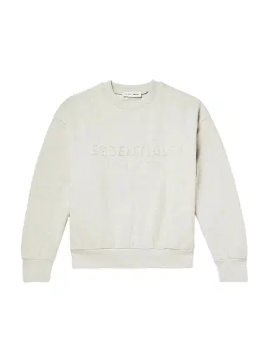 Fear of God Essentials Logo-Embossed Cotton-Blend Jersey Sweatshirt - Men | Thumbnail 1 Fear of God Essentials Logo-Embossed Cotton-Blend Jersey Sweatshirt - Men | Thumbnail 1
