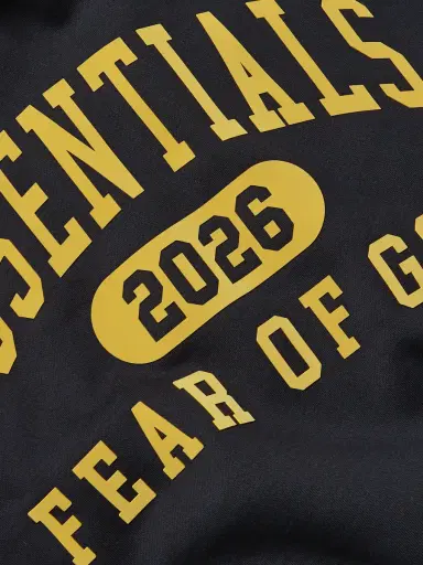 Fear of God Essentials Logo-Print Cotton-Blend Jersey Hoodie - Men | Thumbnail 4